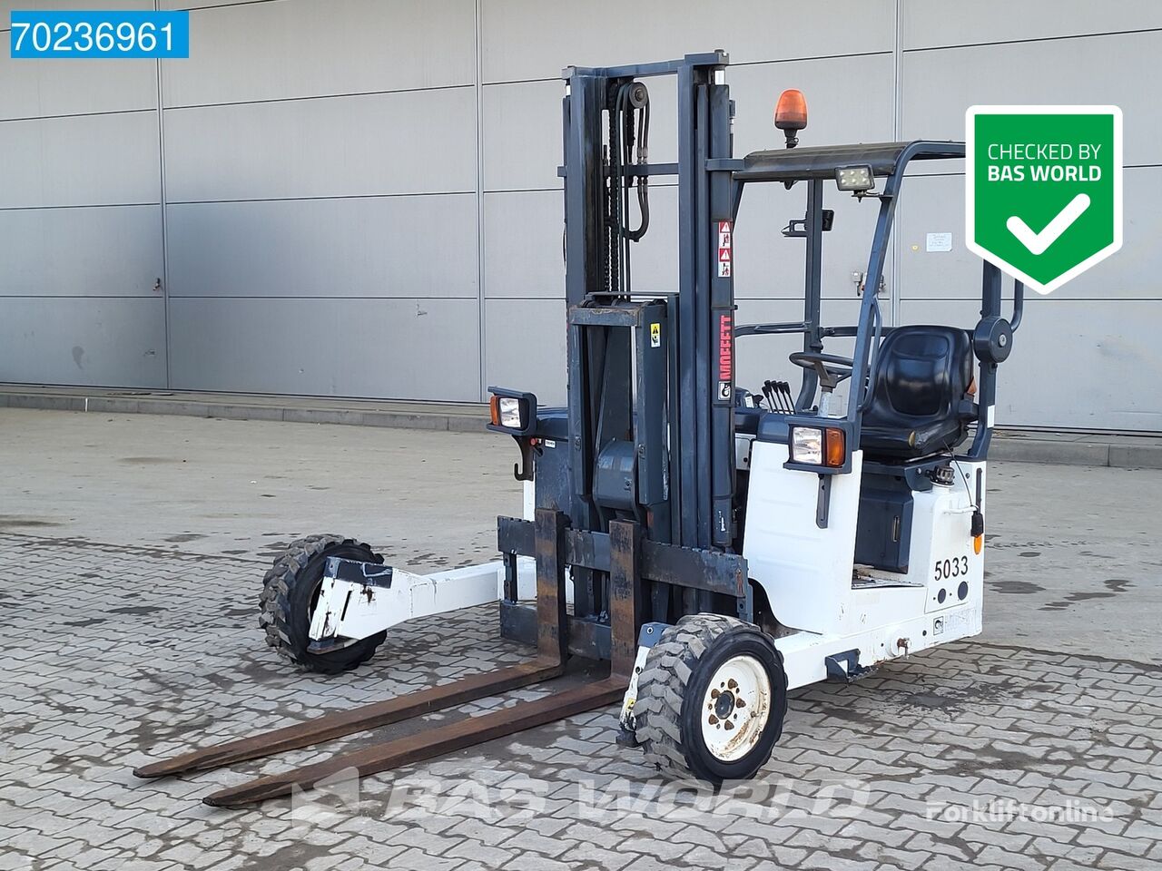 Moffett M4 25.3 HIAB MOFFET diesel forklift