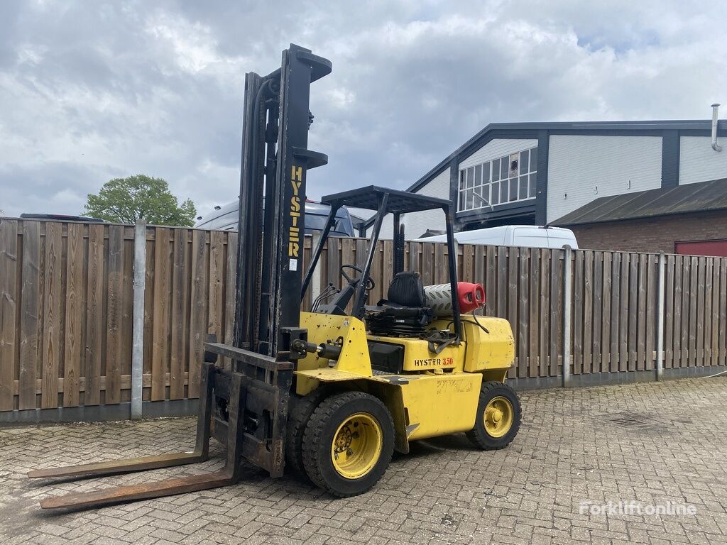 Hyster 1996 Hyster H3.50XL LPG heftruck, 3500kg, 485cm, Side-shift, Dup gas forklift