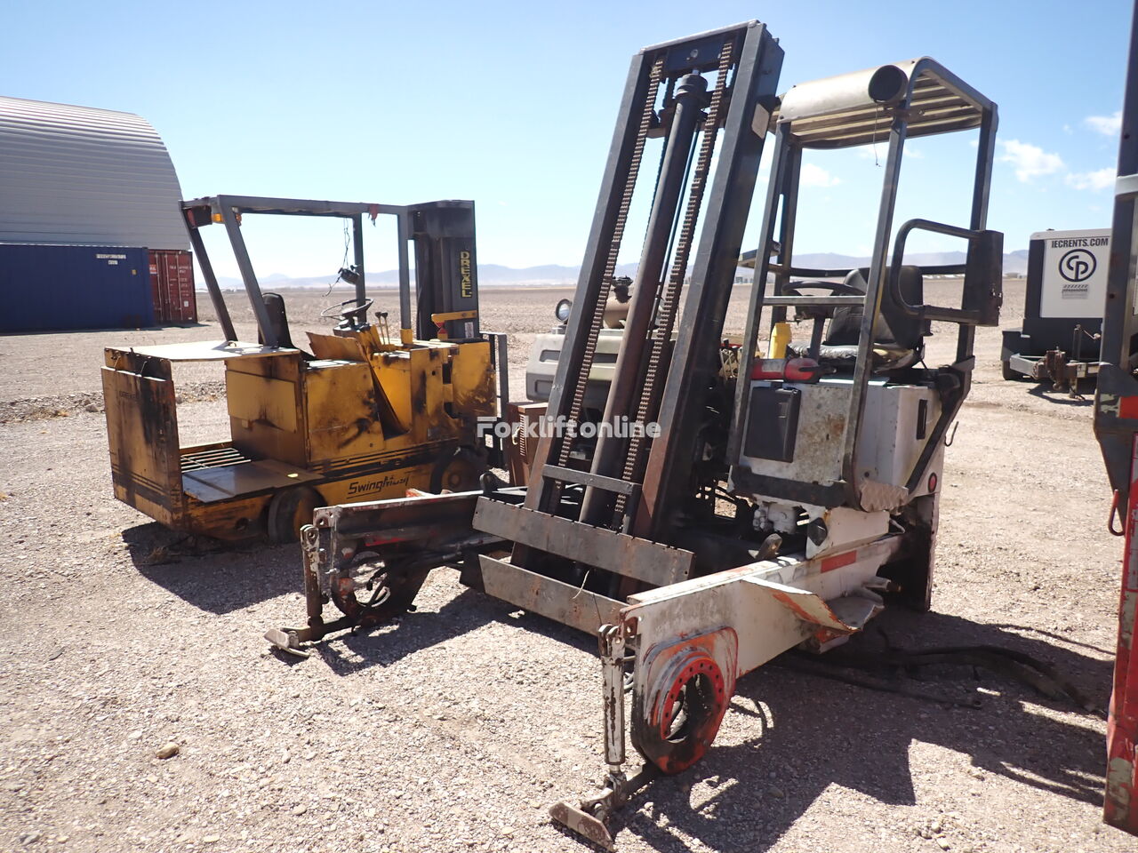 Moffett M5500 truck mounted forklift for parts